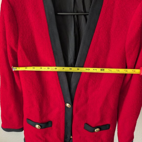 Express Women's Red Blazer Jacket - Size Small - Picture 4 of 8